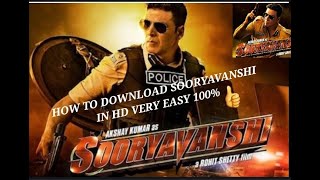 HOW TO DOWNLOAD SOORYAVANSHI FULL MOVIE IN HD  EASY STEPS  SUBSCRIBE [upl. by Hannej]