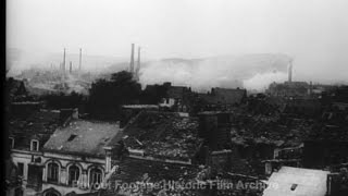 Historic Archival Stock Footage WWII  LeHavre Boulogne Fall Calais is stormed [upl. by Selena530]