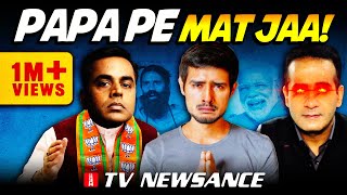 Aman defends Modi against Dhruv Rathee Sushant copies BJP ad ban on Patanjali ad  TV Newsance 243 [upl. by Lenahtan]