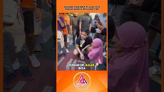 KAESANG PANGAREP DIAJAK FOTO DENGAN WANITA BERJILBAB PINK videoviral shortvideo fyp [upl. by Oirramed775]