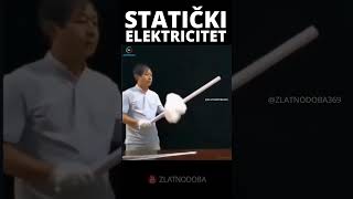 STATIČKI ELEKTRICITET  Eksperiment video  2023 [upl. by Oal]