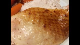 Basic Slow Roasted Turkey Tutorial [upl. by Olihs661]