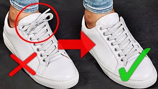 HIDE YOUR SHOELACES LIKE A PRO  3 WAYS [upl. by Farrand]