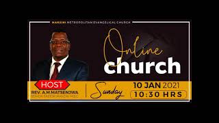 Manzini Metropolitan Evangelical Church service 10 JAN 2021 [upl. by Fryd]