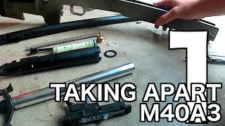 ASG M40A3 Sportline Disassembly [upl. by Arais188]