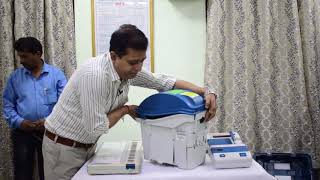 COMMISSIONING OF EVM amp VVPAT IN BENGALI [upl. by Fanchie]