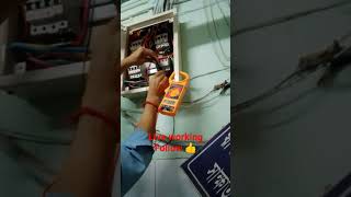 220volt check electrical live line work youtube education viralvideo shortvideo [upl. by Burton]