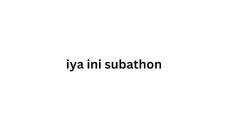 SUBATHON DAY3 Lanjutan [upl. by Arved]