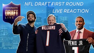 2024 NFL Draft First Round Reaction to Every Pick and Trade  Yahoo Sports [upl. by Cassandry65]