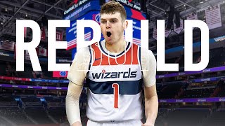 Donovan Clingan 2024 NBA Draft Rebuild [upl. by Annavas]