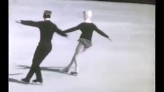 SQUAW VALLEY 1960 Figure Skating Pair  Eiskunstlauf Paare [upl. by Sisak]