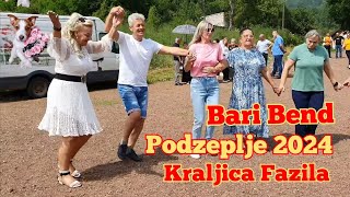 🔴 Kraljica Fazila kolo vodi  Podžeplje kod Han Pijeska  Bari Bend  Bosanski teferič [upl. by Analed]