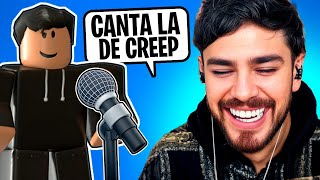 CONCURSO DE CANTO EN ROBLOX 🎤 [upl. by Cruz843]