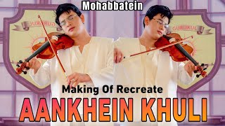 MAKING OF RECREATE AANKHEIN KHULI  VINA FAN  TAYANG LEBARAN 10042024 [upl. by Ettenrahc]