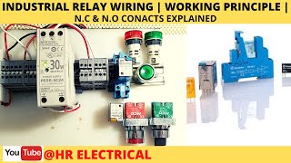 how to wire relay and wiring diagram [upl. by Radnaxela]