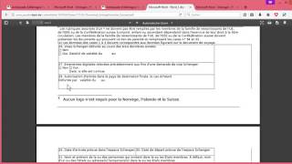 Demande de visa Schengen pour l Allemagne remplir les formulaires de demande de visa Schengen [upl. by Herzen]
