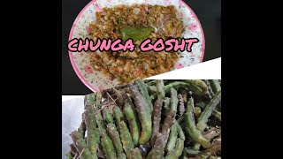 Chunga Sabzi Gosht  Caralluma Fimbriata Vegetable in Beef  How To Make ChungaCaralluma Fimbriata [upl. by Nuy]