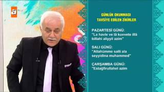 Günlük okunması tavsiye edilen zikirler  Sağlıklı Mutlu Huzurlu 34 Bölüm  atv [upl. by Atinuahs145]