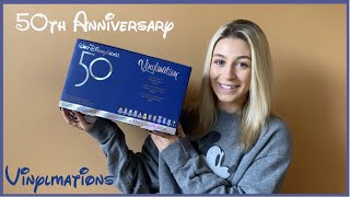 Walt Disney World 50th Anniversary Vinylmations Unboxing  50th Merchandise  Disney Haul [upl. by Aicad]