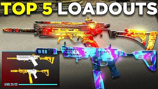 TOP 5 META SMG LOADOUTS in SEASON 5 👑 Modern Warfare 3 Best Class Setups MW3 [upl. by Pearl400]