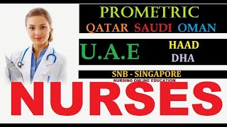 Prometric Questions amp Answers for Nurses 2024 Prometric QATAR OMAN SAUDI  HAAD DHA SNB Part 26 [upl. by Lyrrehs]