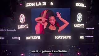 KATSEYE  KCON LA quotDebutquot Performance 072824 [upl. by Antonina983]