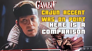 GAMBIT’S CAJUN ACCENT COMPARISON  Channing Tatum in Deadpool and Wolverine 2024 [upl. by Sorilda]