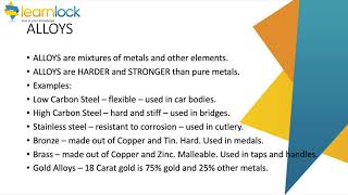 GCSE AQA Chemistry  C10 Using resources  Using materials PART ONE [upl. by Corette]