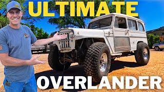 HUGE Progress Made On The Willys Wagon Overlander Build [upl. by Saffren117]