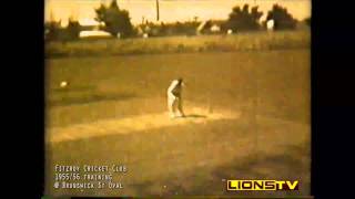 Fitzroy Cricket Club  195556 Training  Brunswick St Oval [upl. by Eardna]