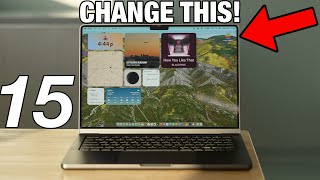 NEW M3 MacBook Pro  FIRST 15 Things TO DO Setup Customization amp MORE [upl. by Catherin]