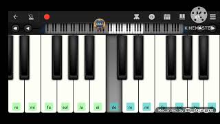 Hoy volvi a verte el retutu piano tutorial [upl. by Egdirdle]