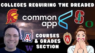 Common App Courses amp Grades Section Which Colleges Require It  20242025 [upl. by Ermentrude]