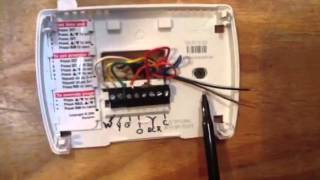 How to program a Honeywell Thermostat [upl. by Nagar163]