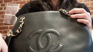 Chanel Timeless Tote  Leather Surgeons Bag Spa [upl. by Essirehs]