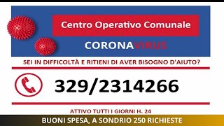 Buoni spesa a Sondrio 250 richieste [upl. by Atikan]