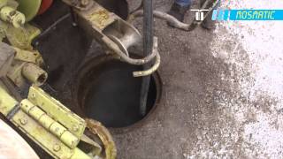 Manhole Cleaner  Schachtreiniger  Mosmatic Switzerland [upl. by Anevad]