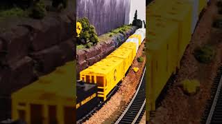 Fall colors amp Trains ho scale layout hobby modelrail fallcolors shorts trainmodeling [upl. by Vonny189]