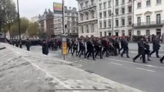 LIVE At The Cenotaph Veterans March [upl. by Rosenstein831]