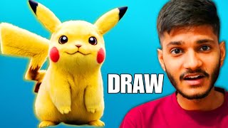 DRAWING POKEMON PIKACHU CARTOON [upl. by Halfon]