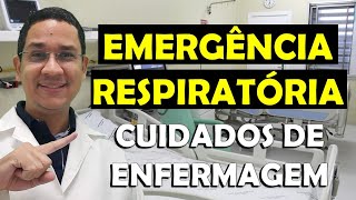 Abordagem ao paciente com DISPNEIA em unidade aberta O que fazer Cuidados de enfermagem [upl. by Adnovoj]