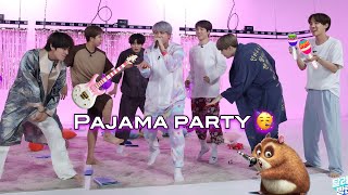 BTS Pajama Party 🥳  Part2 [upl. by Initof895]