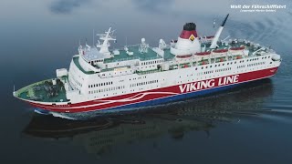 Viking Line Ferry Rosella Mariehamn  Kapellskär [upl. by Reimer]