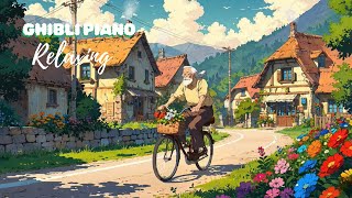 Best Ghibli Piano Collection 🌈 Relax Study and Work 🌈 [upl. by Lahey]