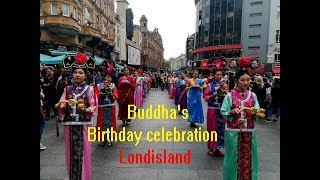 Buddha Birthday Celebration Parade in London 2018 [upl. by Akiv]