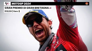 🏍️ MotoGP  LIVE Gara GP Gran Bretagna 🇬🇧 [upl. by Hubert]