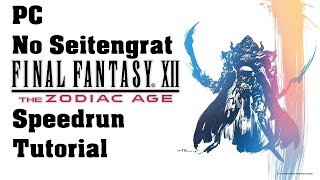 FFXII TZA No Seitengrat Speedrun Tutorial [upl. by Lletnahs]