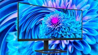 PHILIPS 34quot UltraWide Curved Monitor 346E2CUAE 100Hz 1500R Gaming QHD 1ms Full Review 💯😀 [upl. by Remy]