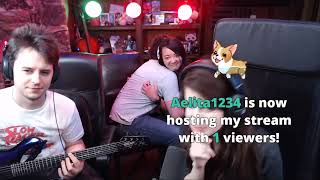 Masae Hugs Chugaa Adriana Figueroa aka Adrisaurus Vods [upl. by Rene]