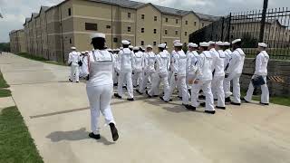 Hospital Corpsman Basic  Class 065 Graduation March Part Two  20 APR 23 [upl. by Akzseinga129]